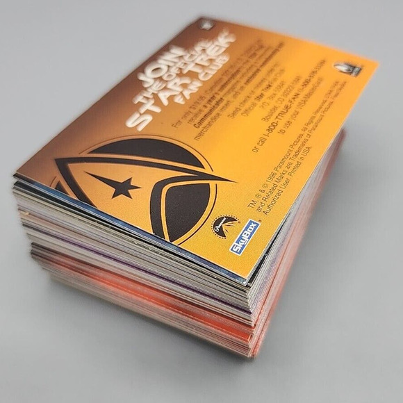 Star Trek 30 Years Phase 3 Complete Base Set 201-300 SkyBox 1996 Trading Cards - Picture 5 of 7